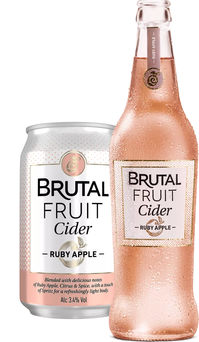 Brutal Fruit Cider Ruby Apple Brutal Fruit Cider Ruby Apple
